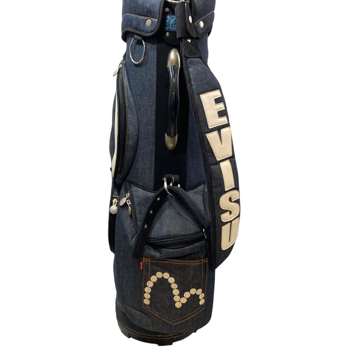 EVISU ゴルフバッグ デニムキャディバッグ 楽天市場】【EVISU