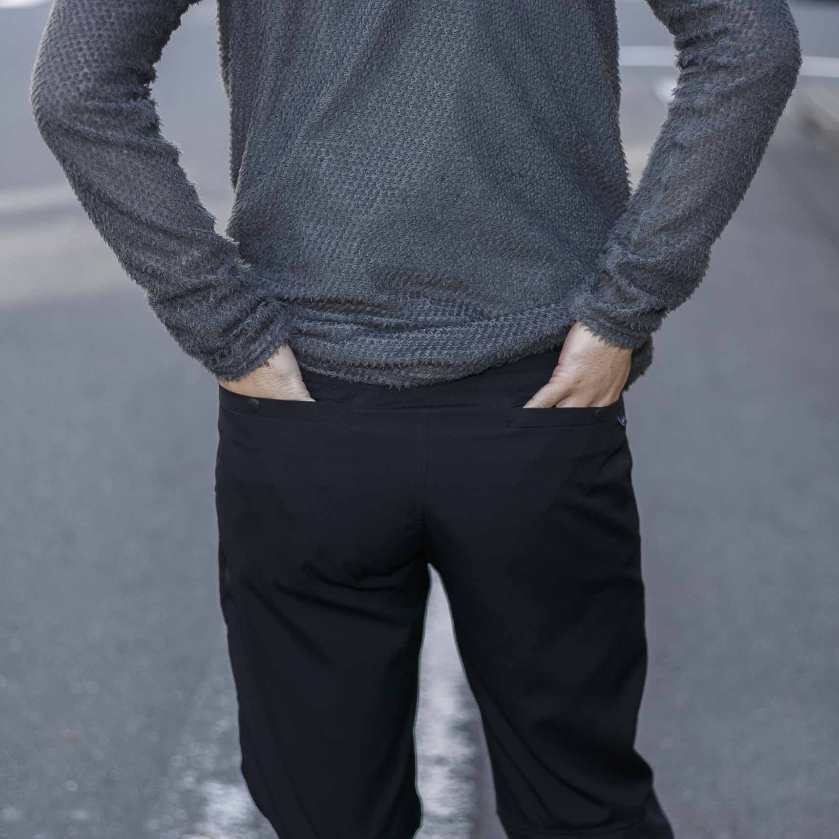 アンサーフォー / 4ポケットロングパンツ（ブラック） – Run boys