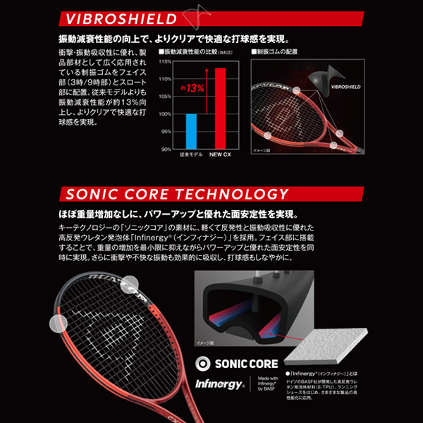ダンロップ ラケット ]CX 400 ツアー CX 400 TOUR DS22405 | テニス