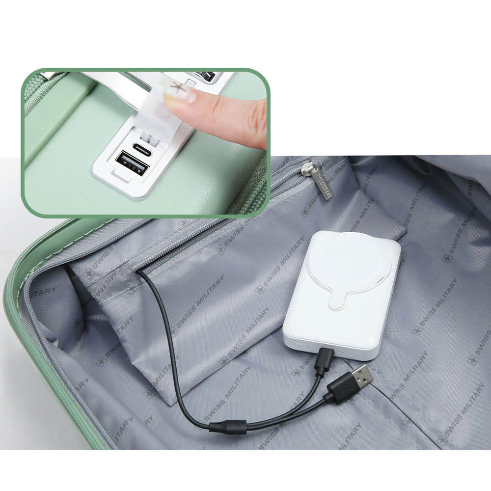 アベンチュラ 55cm シルバー | スーツケース | SWISS MILITARY（スイス