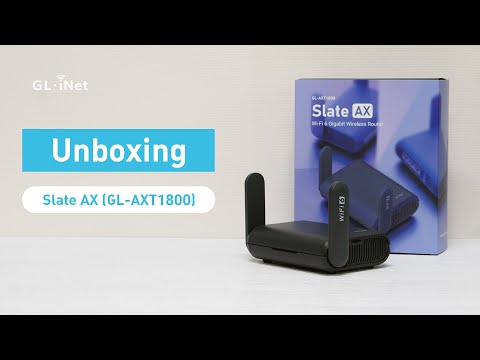 Slate AX (GL-AXT1800) Wi-Fi 6 トラベルルーター — GL.iNet