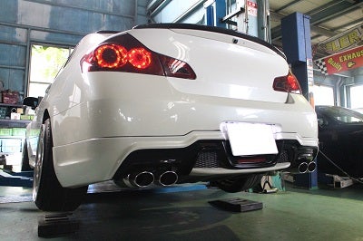 ニッサン V36スカイライン ワンオフマフラー製作 | ワンオフ