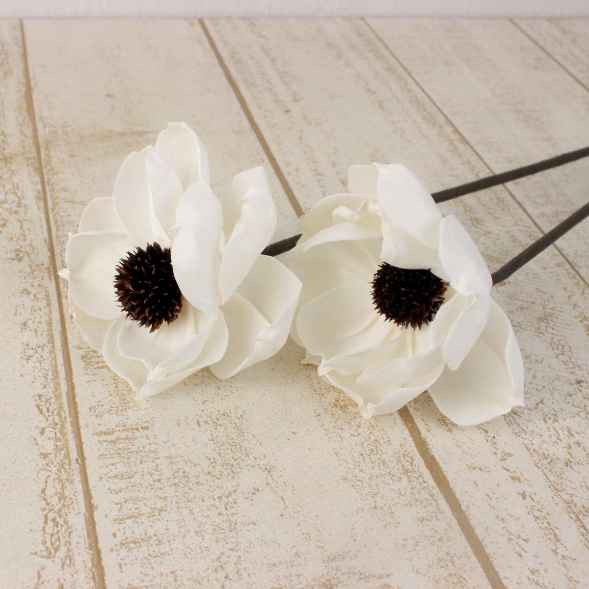 染め花リクエスト品 ポピー スィトピー アネモネ 3種類 ハンドメイド布