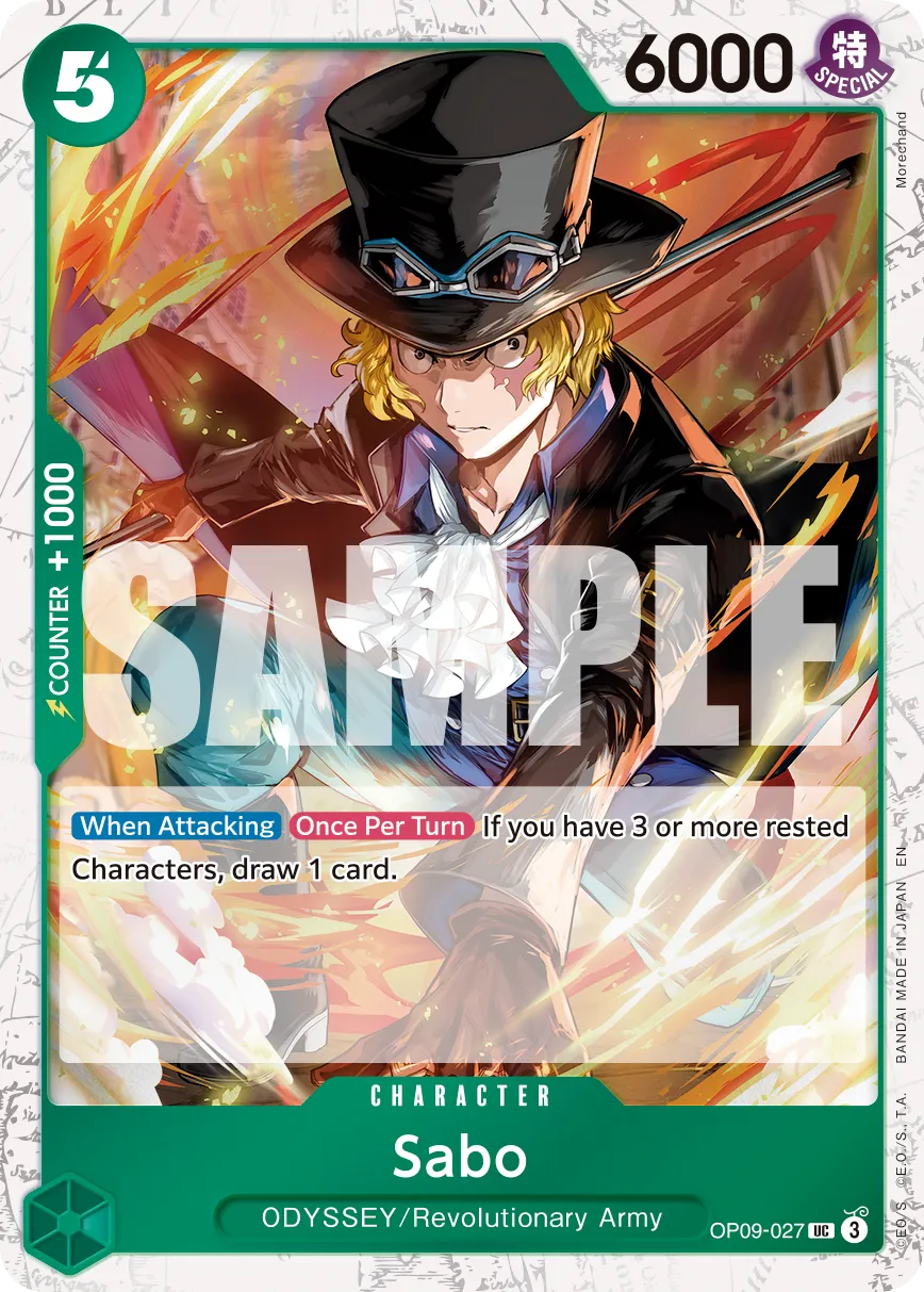 PRB02-014 Sabo One Piece Card Game Card | One Piece Card Game