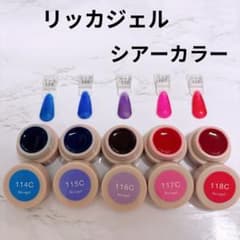 Riccagel リッカジェル シアーカラー 5個セット - メルカリ