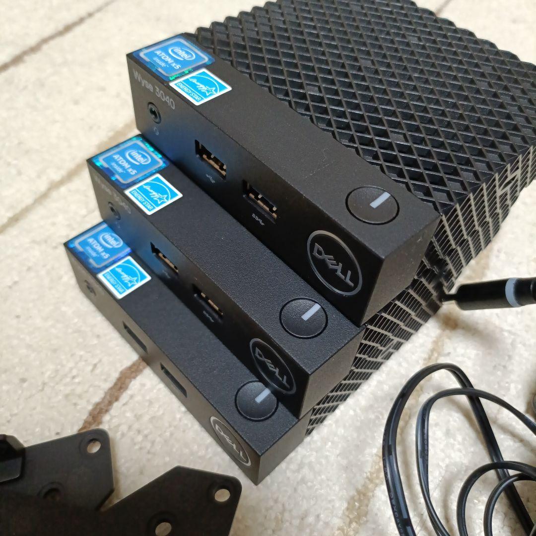 Dell Wyse 3040 シンクライアント端末 3台