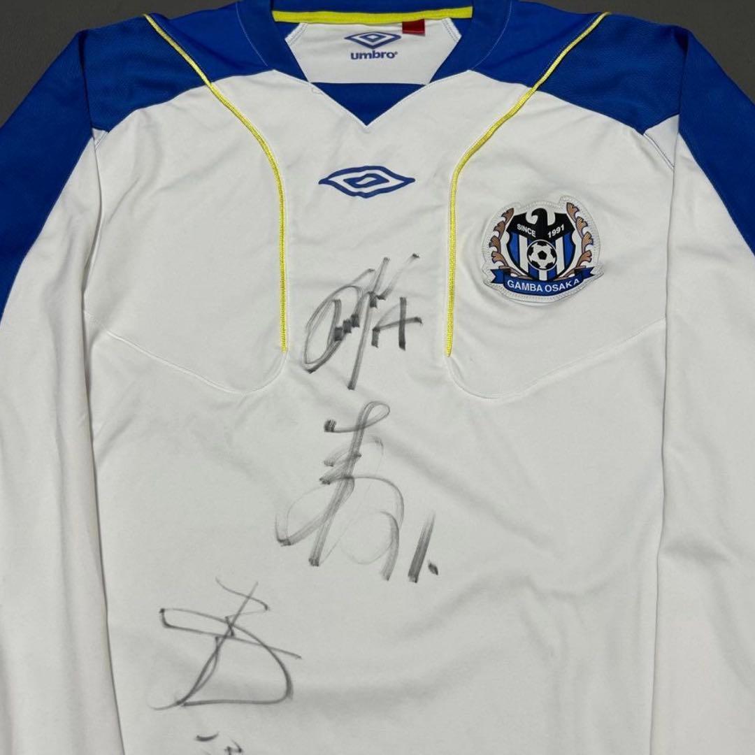 サイン入り】ガンバ大阪 選手支給品 トレーニングウェア 長袖 O-XO