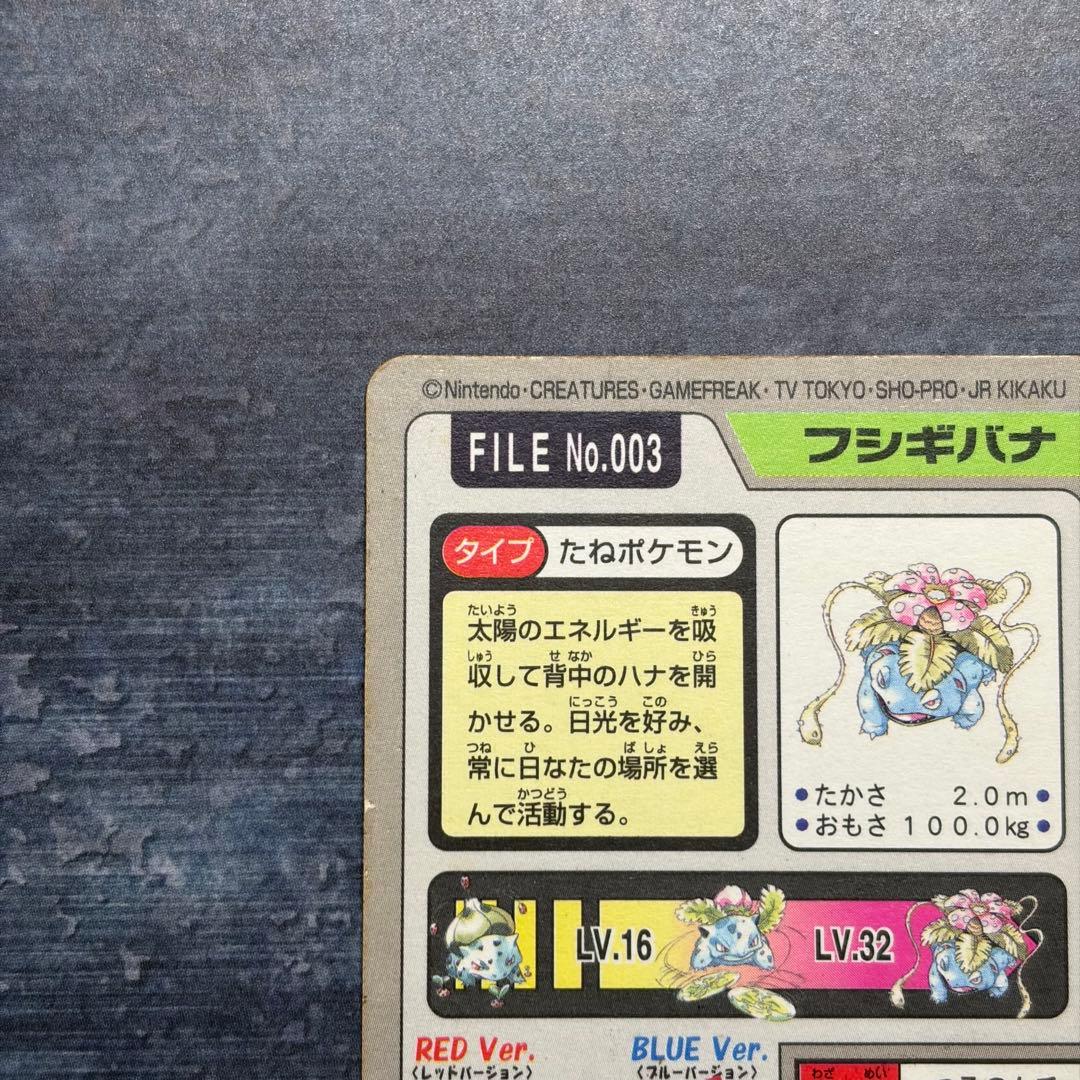 希少品】フシギバナ FILE No.003 プリズム 緑 - メルカリ