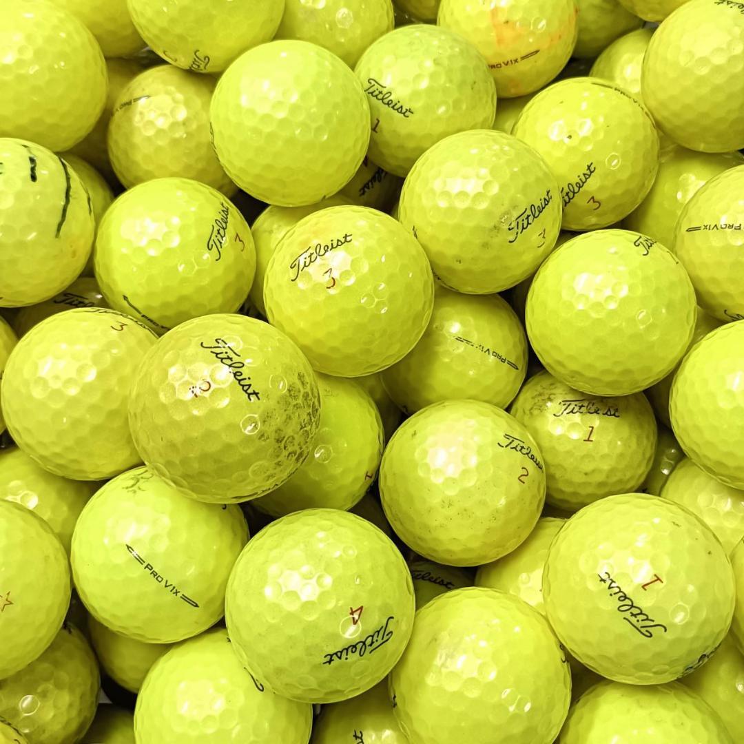 213・ロストボール タイトリスト PRO V1x 年代混合 イエロー20球B