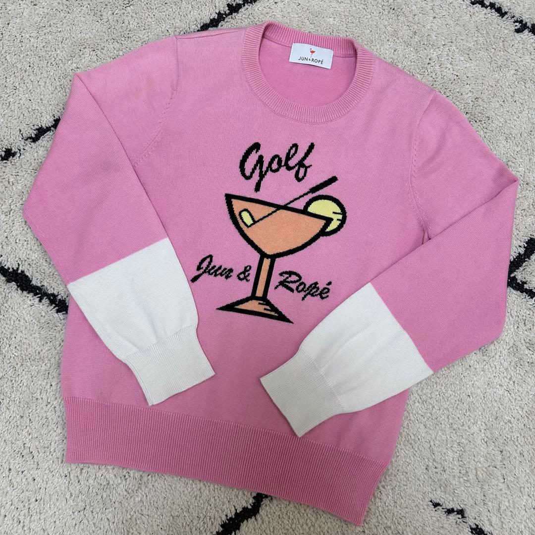 美品】JUN & ROPÉ（ジュンアンドロペ） レディース ニット セーター