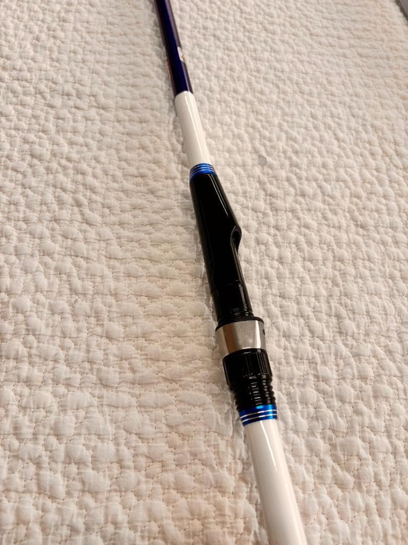 新品　海上釣り堀ロッド リールセット　3.0m　真鯛から青物まで対応 振り出し竿