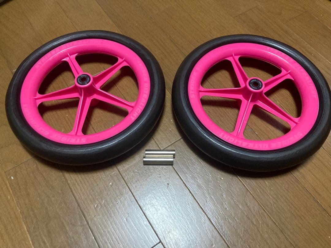 最新最軽量ホイール】STRIDER ストライダータイヤゴム化 エンジョイ
