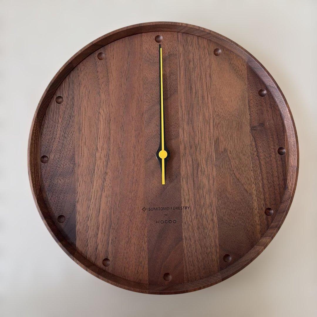 住友林業×Hacoa 木製掛け時計 完成記念品 - メルカリ