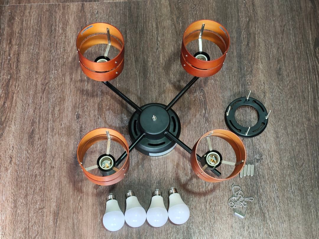 天井照明 スポットライト 4灯式 スマートライト4個付き シーリングライト4灯 スポットライト付き 配線ダクトレール用 スポット