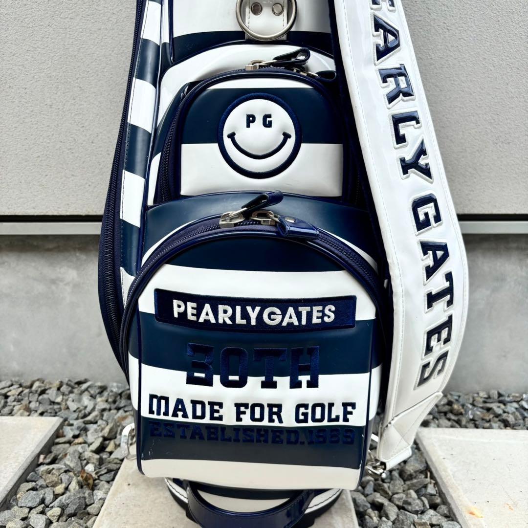 希少 完売 正規品 パーリーゲイツ 30周年限定 キャディバッグ ユニ