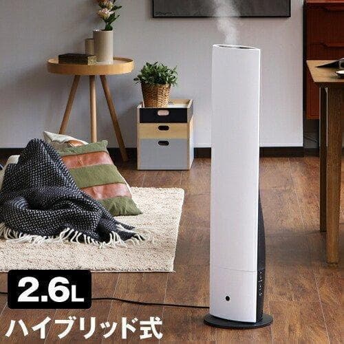 ドウシシャ DKHU-352 タワー型 ハイブリッド式加湿器 新品未開封 楽天市場】ドウシシャ DOSHISHA d-design ハイブリッド式加湿器 DKHT