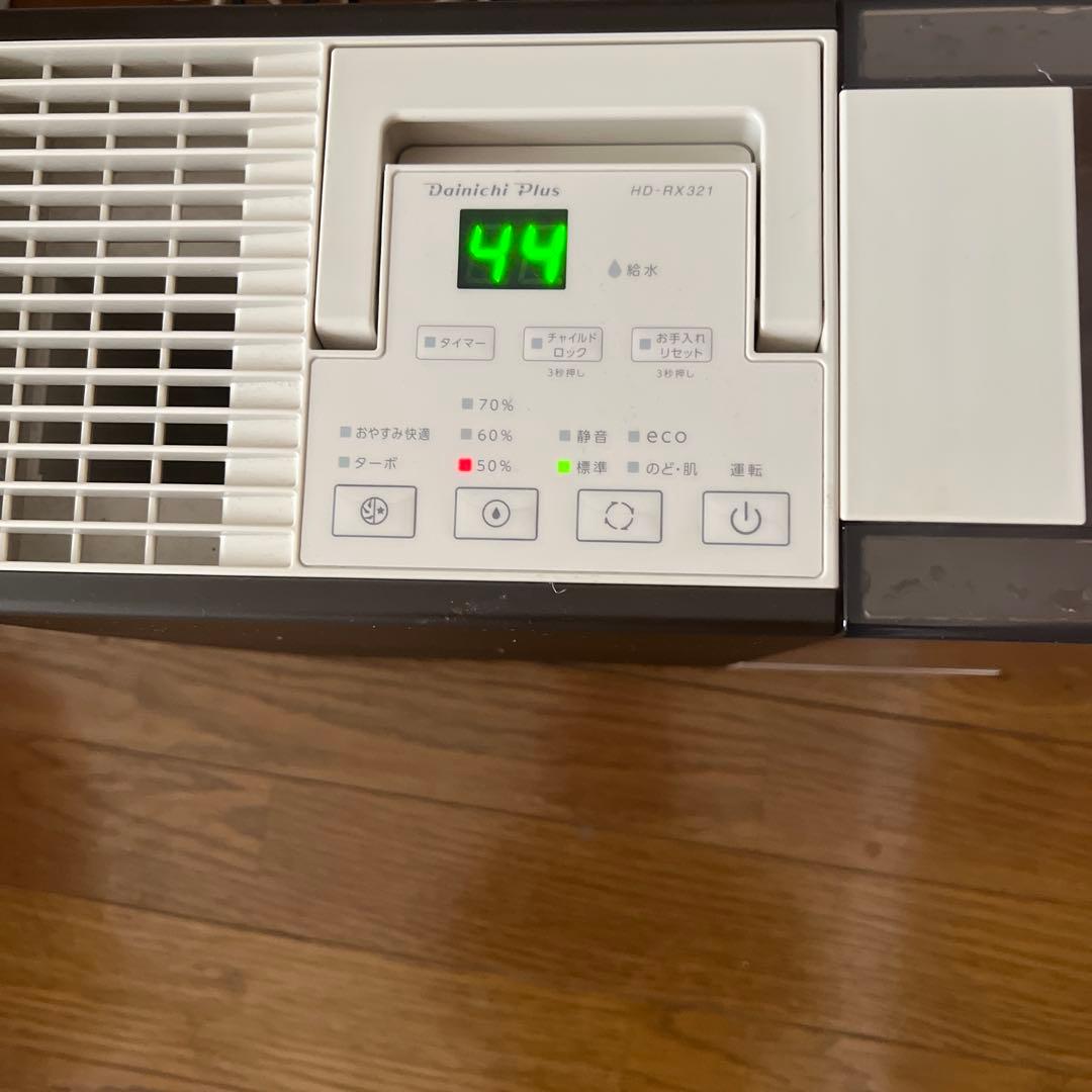 極美品・使用期間短】ダイニチ ハイブリッド式加湿器 HD-RX321 - メルカリ