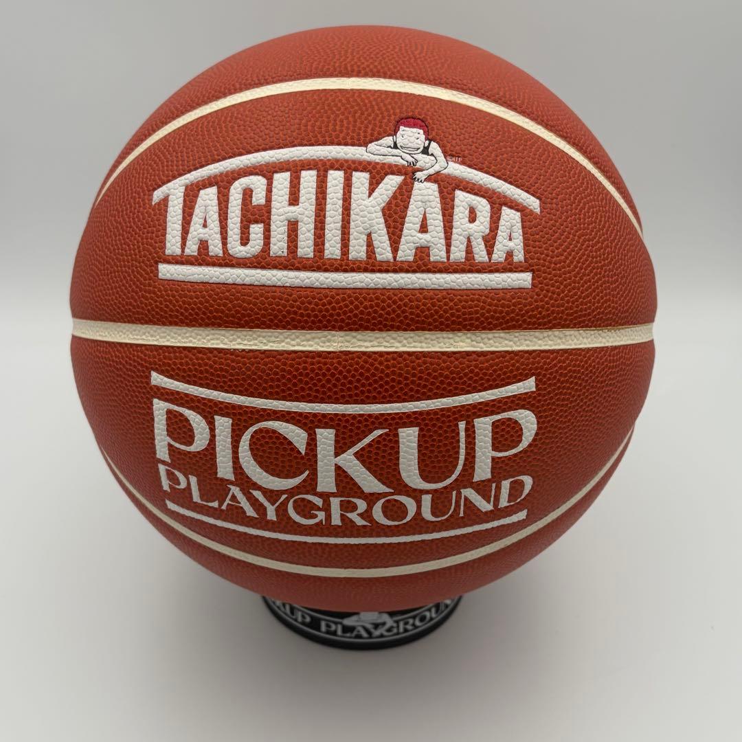 限定品 スラムダンク 桜木花道コラボバスケットボール 茶色 スタンド