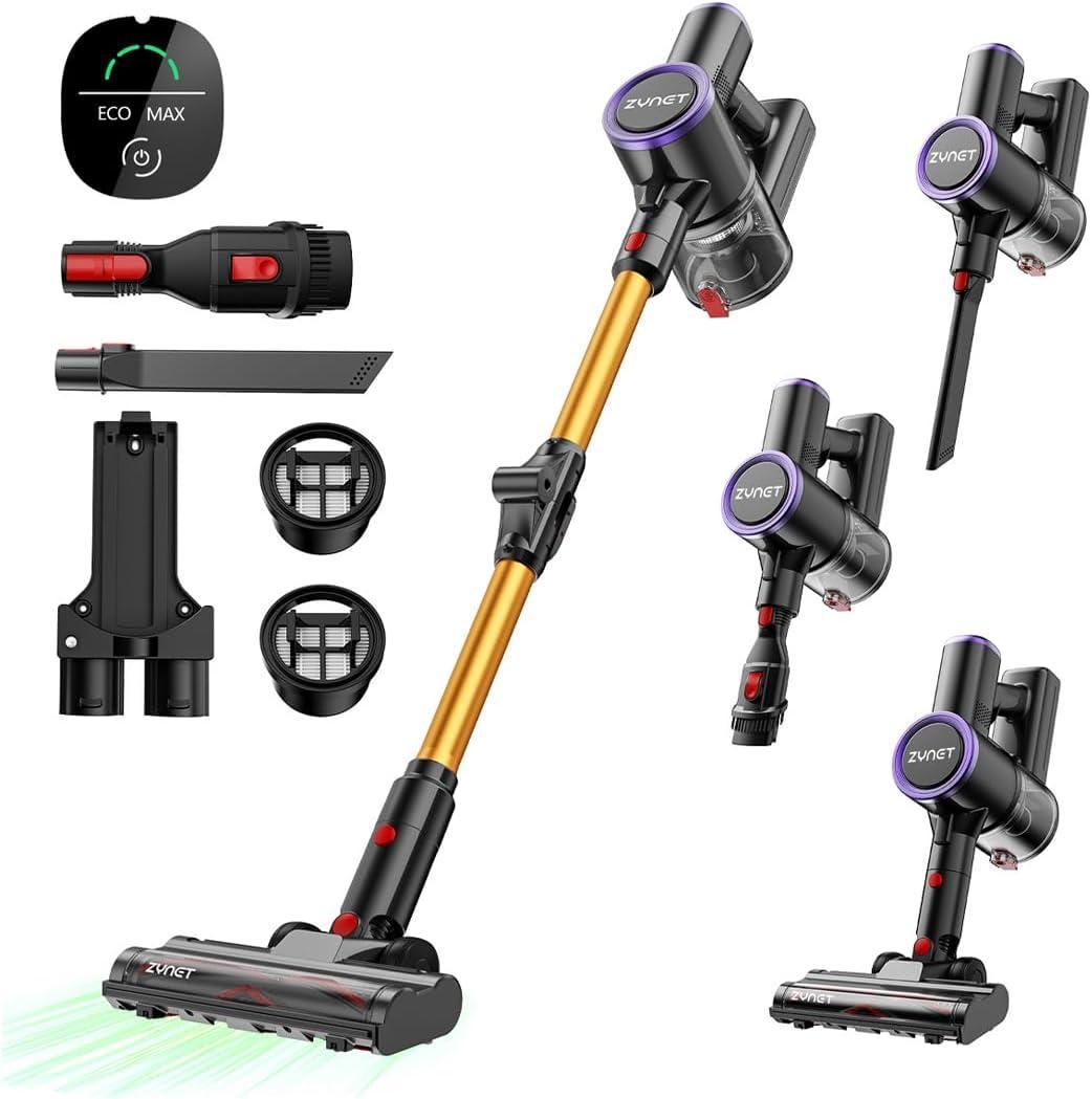 掃除機 コードレス 12月新登場 折りたたみ式・70KPa超強力吸引・自立式 D☆掃除機 コードレス 【2026新登場】70KPa超強力吸引&自立式&LED