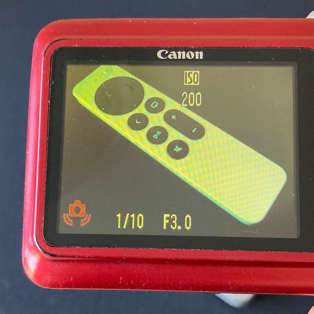 Canon PowerShot A480 レッド CCDセンサー コンデジ - メルカリ