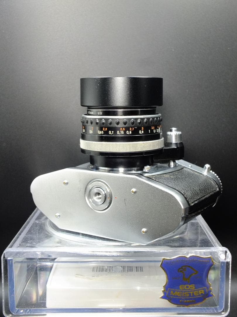 イハゲーEXA1／テッサー50mmf2.8フード付【実写確認済整備品】 - メルカリ