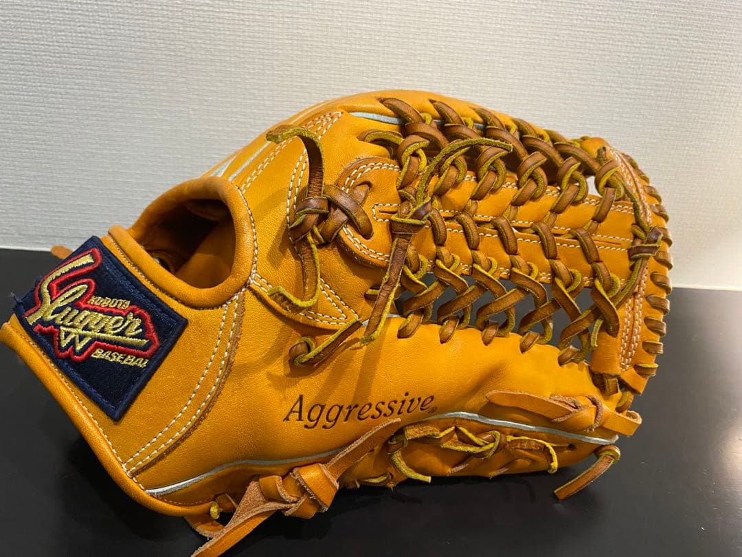 ブルーツリーさん、久保田スラッガー　KSN-ML-1 久保田スラッガー KSN-ML-1 外野手 KSオレンジ C-805 軟式グラブ 湯