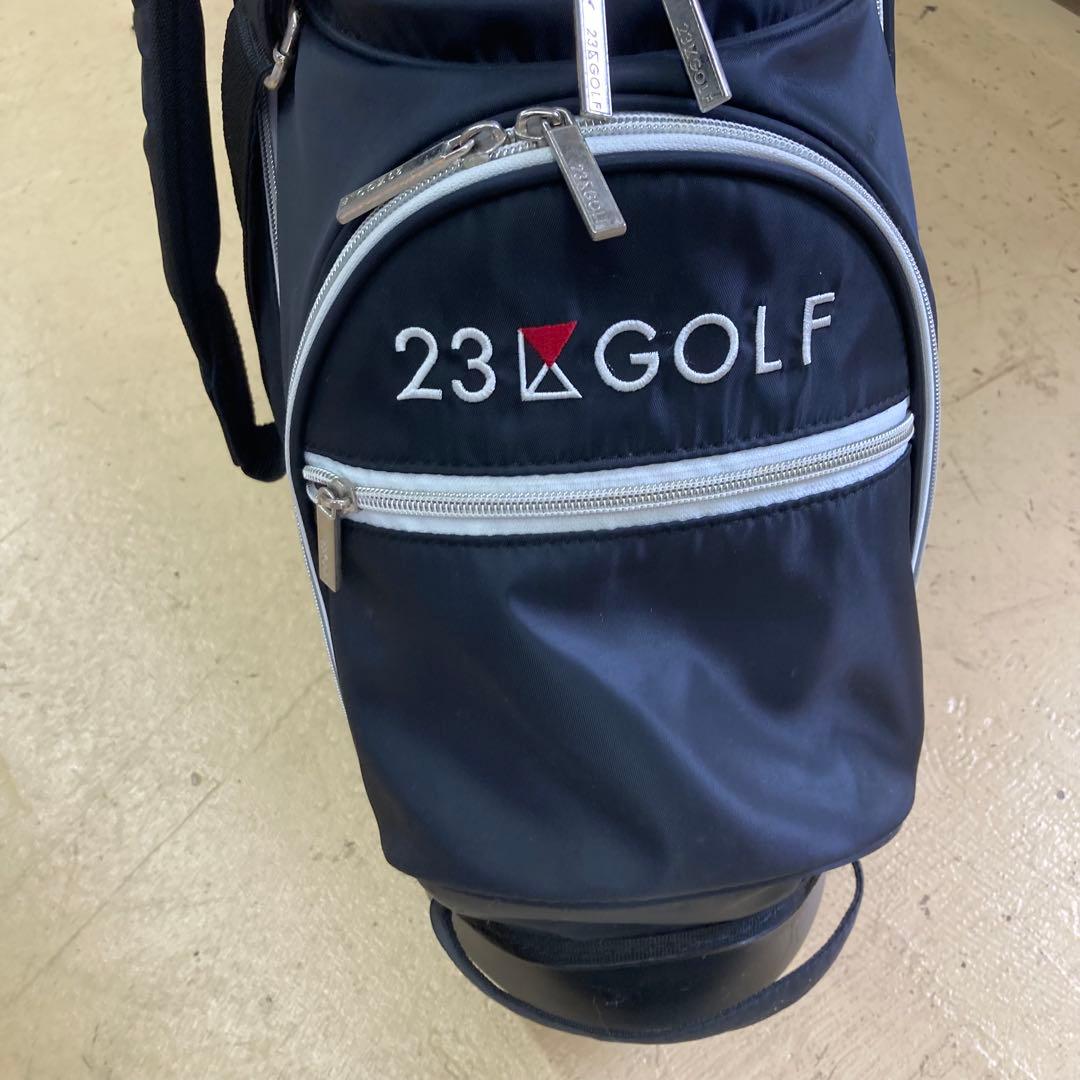23区 GOLF ネイビー キャディバッグ