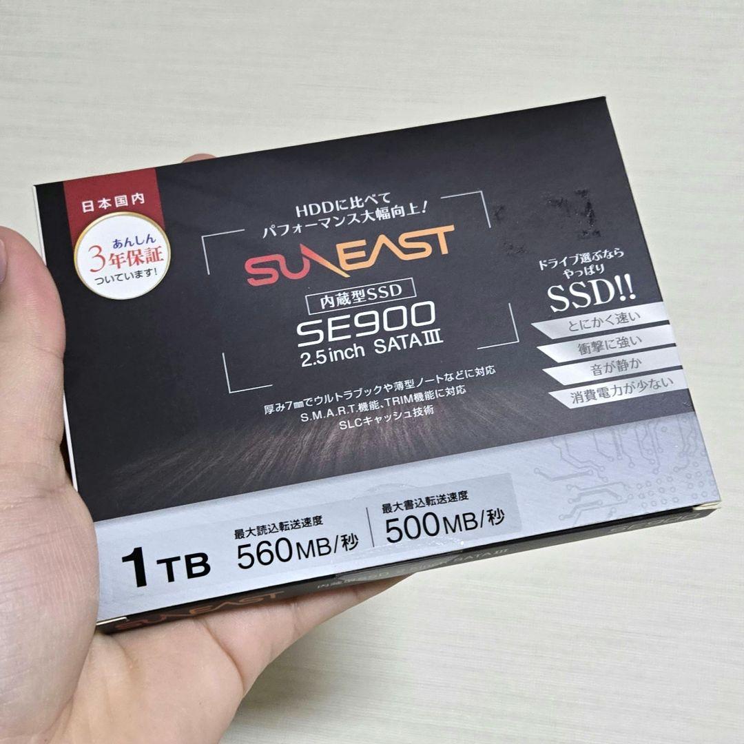 SUNEAST SE900 1TB SSD 新品未開封品 SUNEAST SE900 SSD 1TB SE900NVG3-01TB 1024GB NVMe PCIe Gen 3.0 x 4