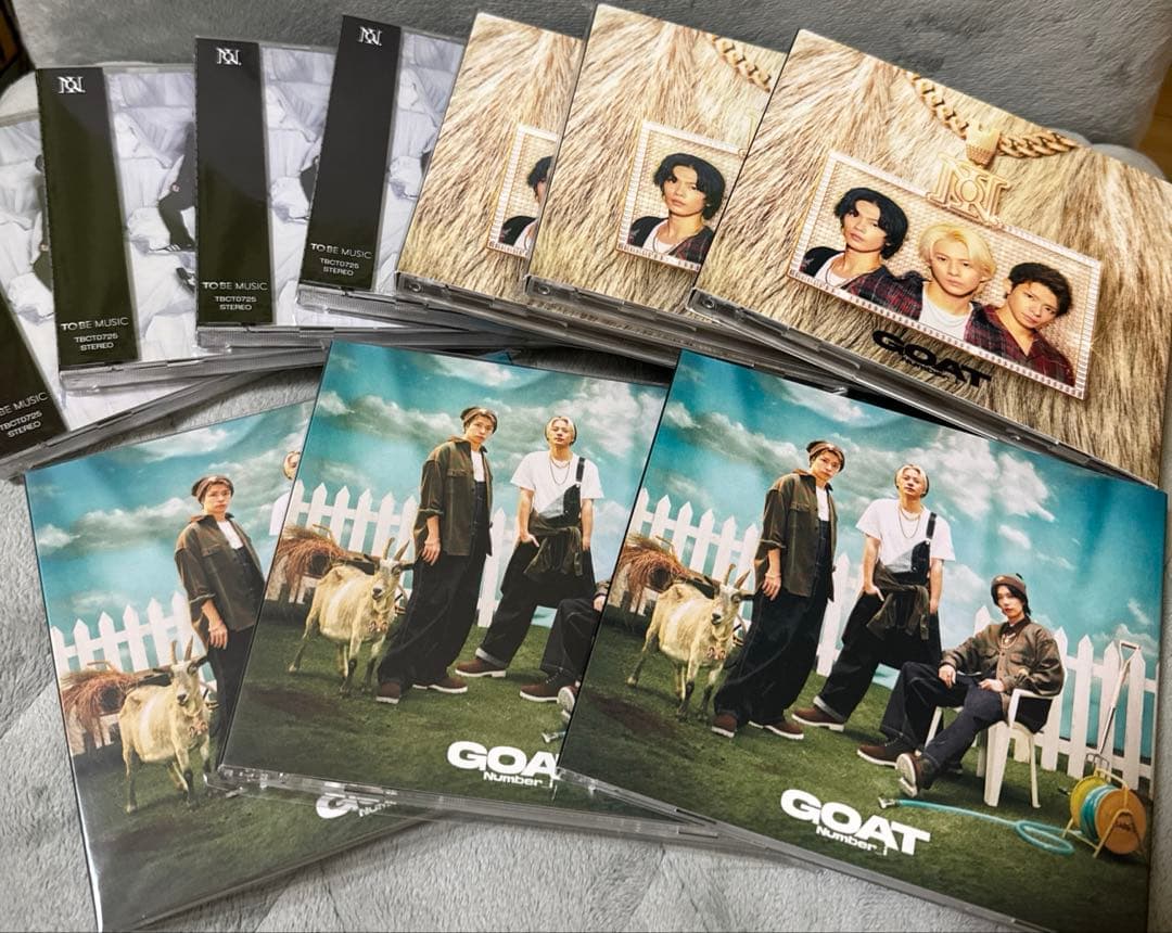 バラ売り相談可！Number_i CD アルバムGOAT No.O -ring-