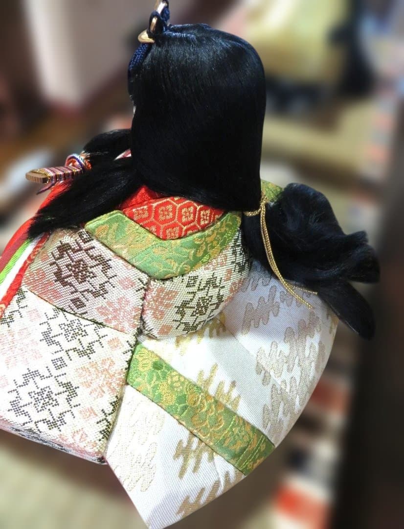 鈴木賢一作 八千代雛 江戸木目込み 佐賀錦 - メルカリ