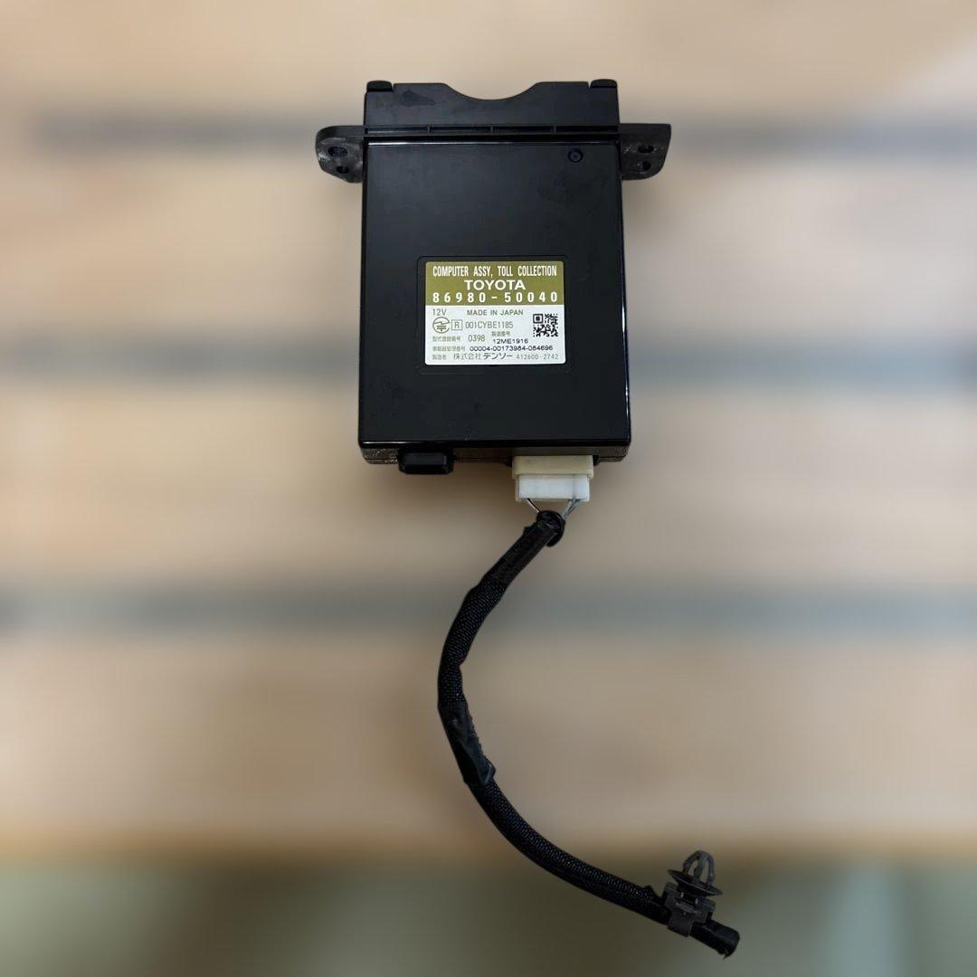 トヨタ ETC車載器 86980-50040 ビルトインETC - メルカリ