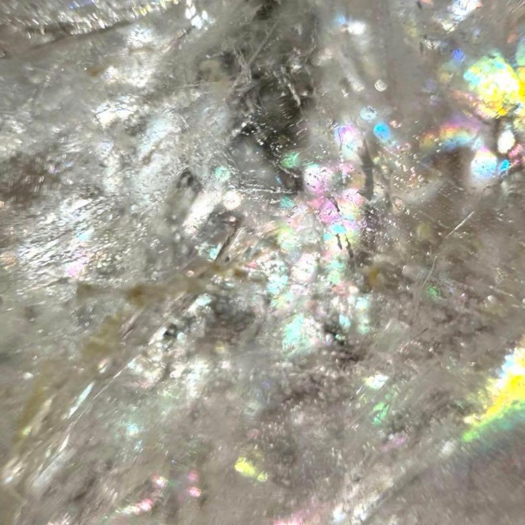綺麗 虹入り ヒマラヤレインボー 水晶 丸玉 67.2mm