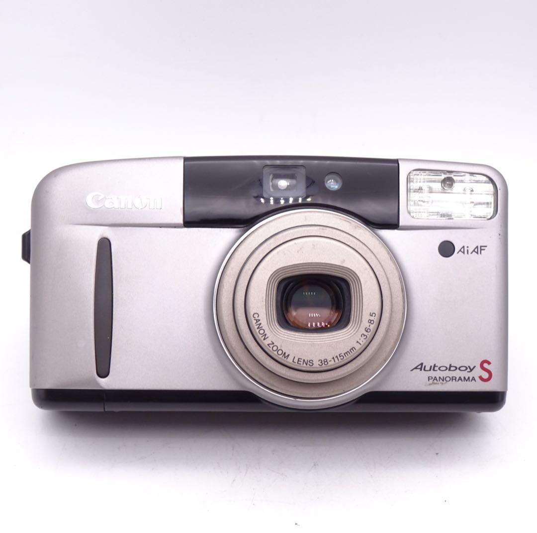 動作確認済】 Canon Autoboy S シルバー フィルムカメラ - メルカリ