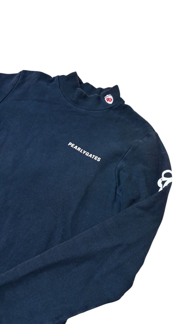 PG パーリーゲイツ モックネック トップス 裏起毛 メンズ4 M - メルカリ