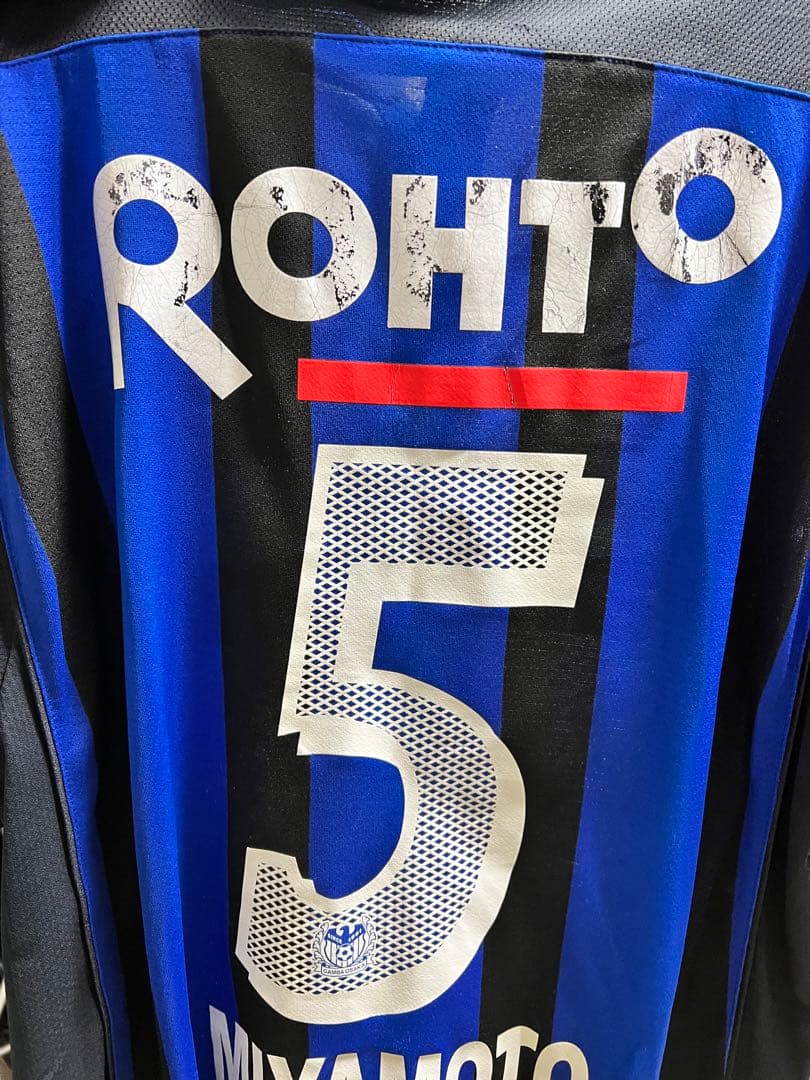 ガンバ大阪 宮本恒靖 2005年J1初優勝ユニフォーム - メルカリ
