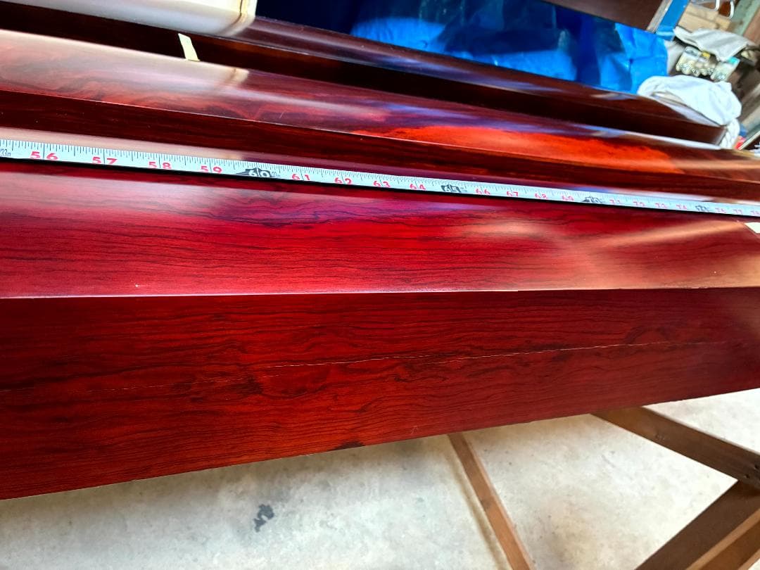 床柱　紫檀　5.5寸（16.5ｃｍ）