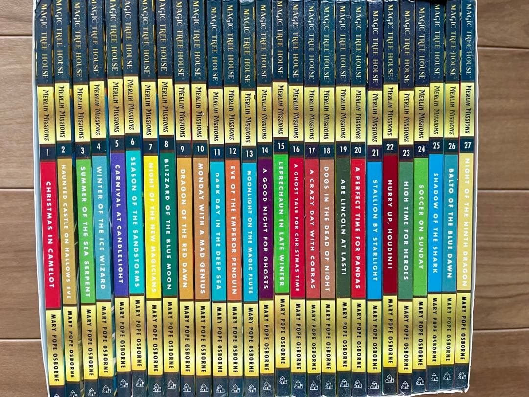 新品Magic Tree Houseシリーズ1 -2英語絵本66冊