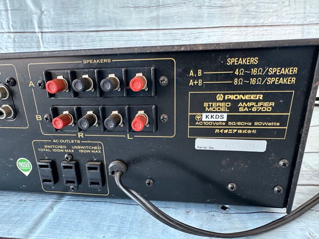 PIONEER SA-6700 プリメインアンプ ステレオアンプ(H11) - メルカリ