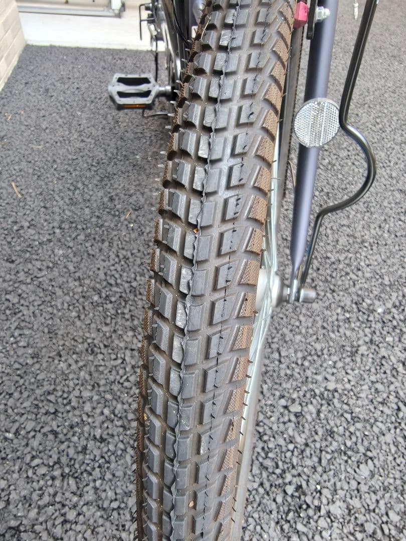 26インチ 丸石 GROUSE シティサイクル マットネイビー マルイシ - メルカリ