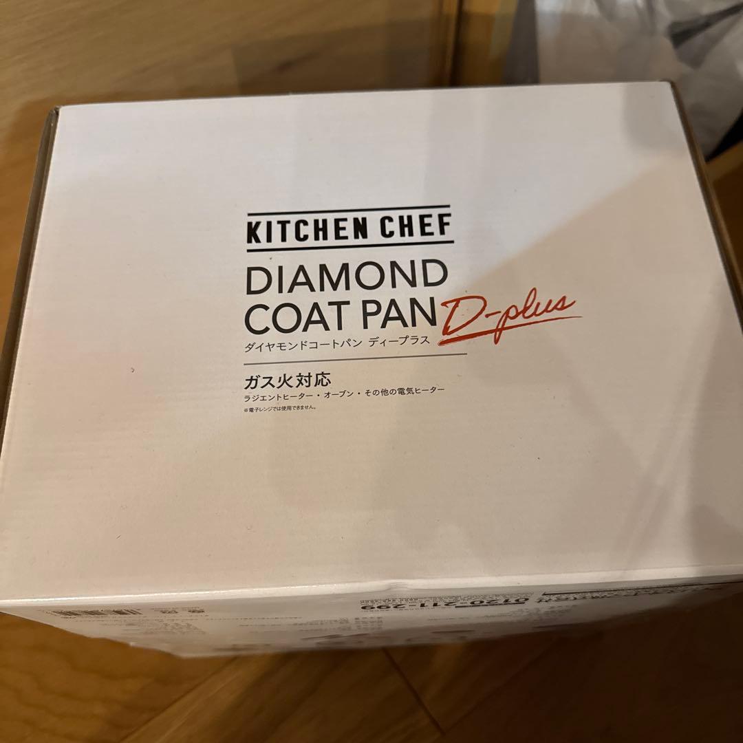 KITCHEN CHEF ダイヤモンドコートパン D-plus 大幅値下げ⭕️ - メルカリ