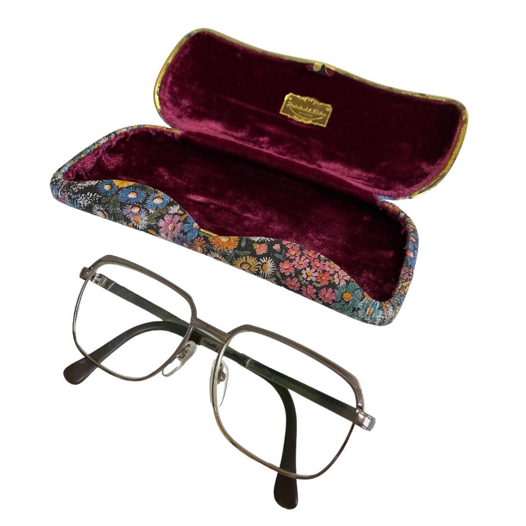 yn6 希少 ラインホルトキューン 花柄 メガネケース チタン 老眼鏡入り 2026年最新】ラインホルトキューンの人気アイテム - メルカリ