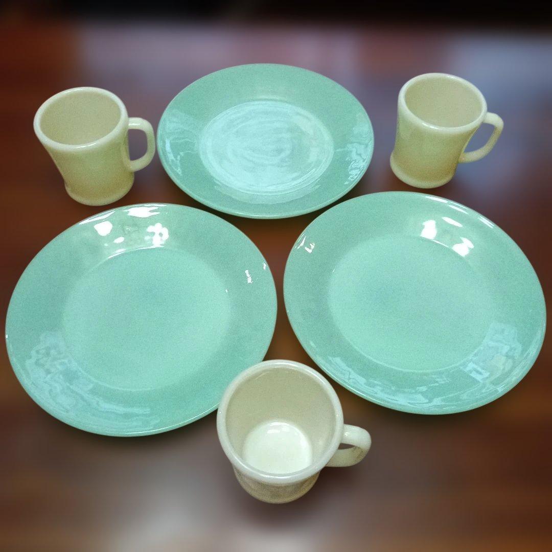 fire king ファイヤーキング　６ピースセット Fire King(ファイヤーキング)のマグカップが多数入荷しました！｜2025