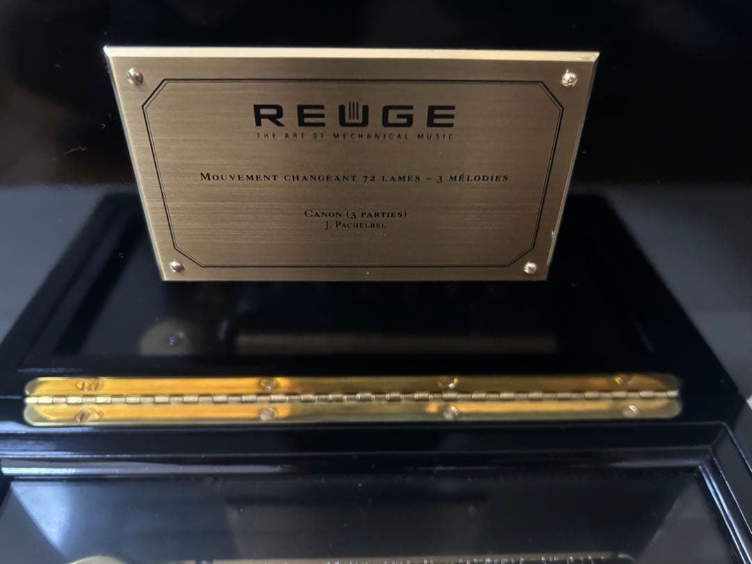 REUGE】スイスオルゴール 72弁 カノン 療法用調整＋共鳴箱 - メルカリ