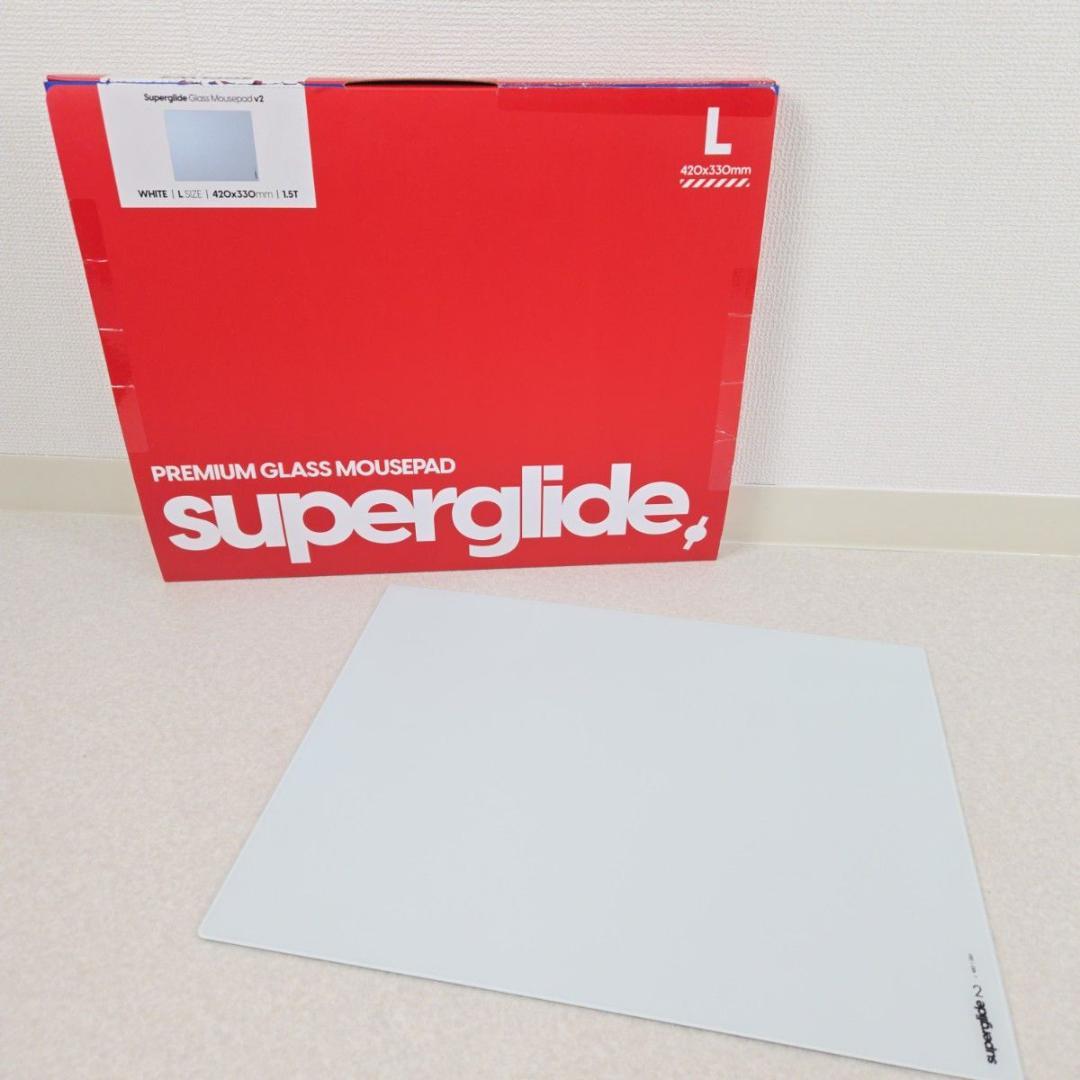 Pulsar Superglide 2 ガラスマウスパッド L 白 スパグラ Pulsar Superglide 2 ガラスマウスパッド L 白 スパグラ｜Yahoo!フリマ