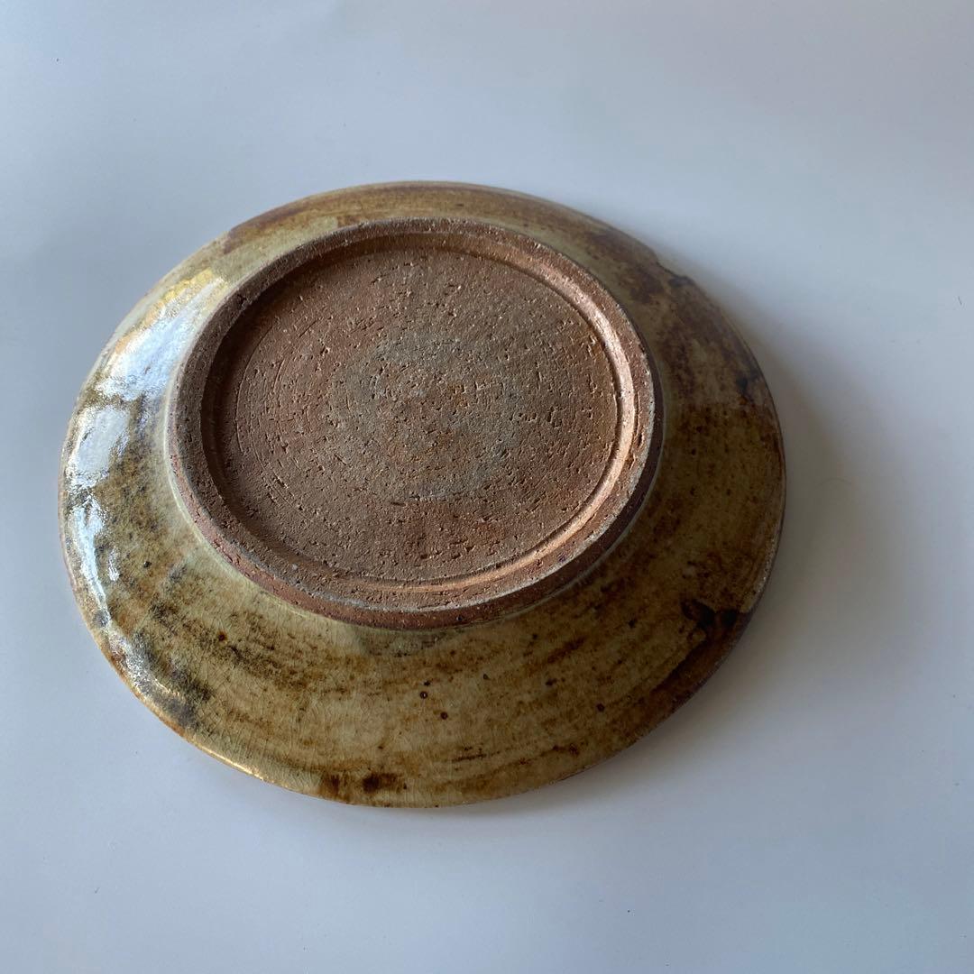 希少 武内晴二郎 鉄砂丸紋抜絵大皿 民藝 - メルカリ