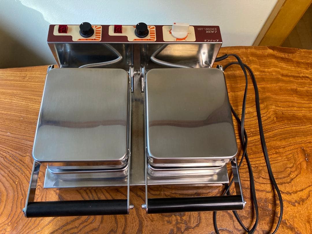 サンテック ホットスナッカー NEW7 2連 業務用 ホットサンドメーカー ホットサンドメーカー | サンテックコーポレーション