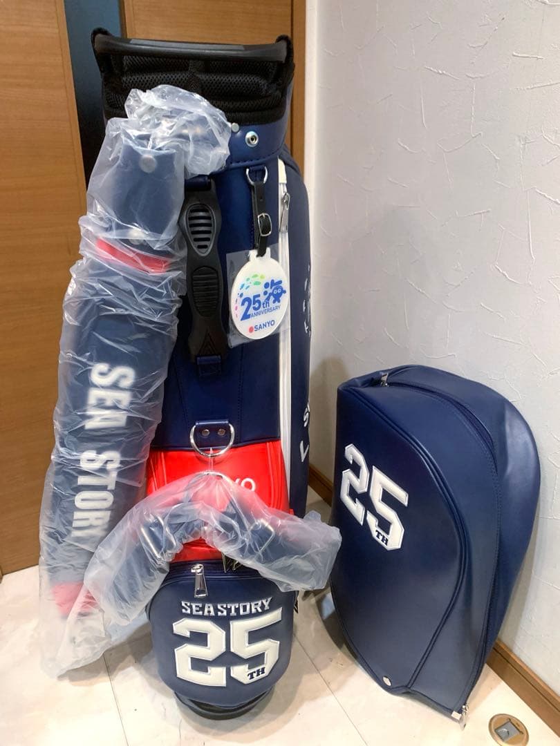 新品未使用 SANYO 海物語 25周年記念 キャディバッグ - メルカリ