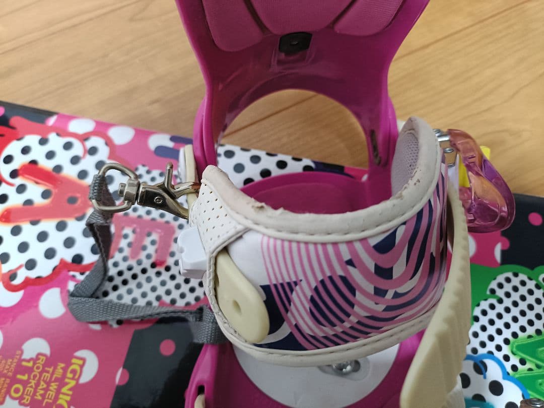 まとめ買いも対応中 キッズスノーボード IGNIO 110cm ＆Kissmark