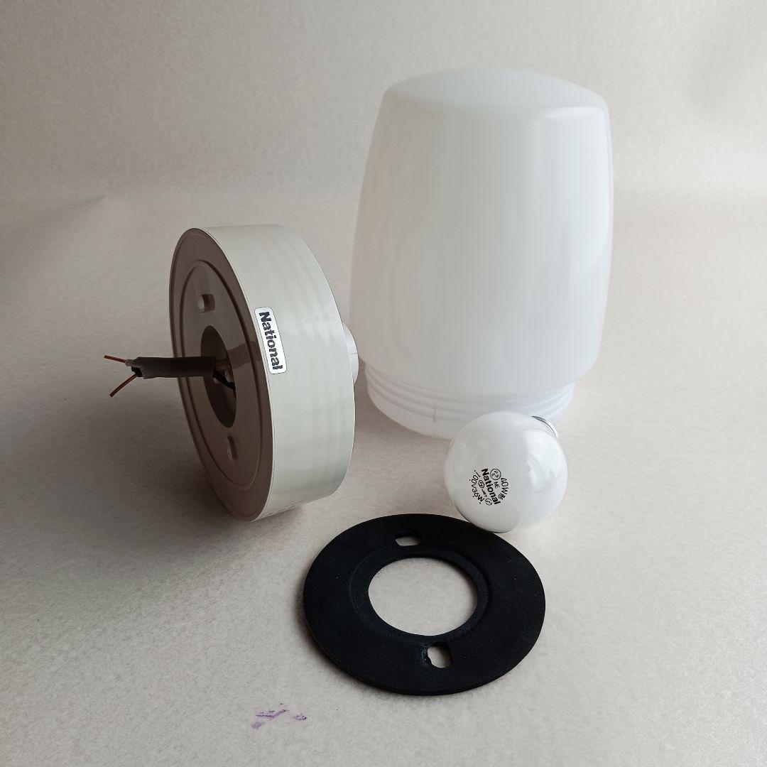 中古・保管品】浴室・水廻り用照明 National 白熱灯照明器具 松下電工