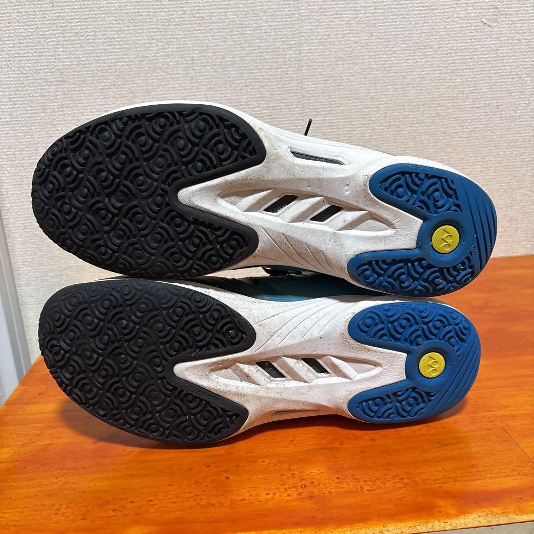 テニス 27.5cm ヨネックス パワークッションエアラスダッシュ4 ワイドGC